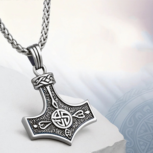 Stainless steel Thor's hammer