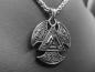 Preview: Valknut-Axt-Amulett aus Edelstahl