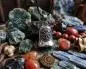 Preview: Edelstahlglocke mit Vegvisir verziert