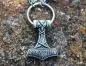 Preview: Thorhammer on handmade 6mm stainless steel king chain
