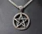 Preview: Pentagramm Anhänger aus Edelstahl