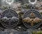 Preview: Geri and Freki in the rune circle