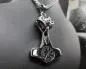 Preview: Thorhammer mit Vegvisir und Rabenkopf Preview: Thorhammer mit Vegvisir und Rabenkopf