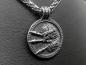 Preview: Wikinger Amulett „Krieger mit Speeren“