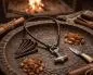 Preview: Wolf leather chain Thor's hammer