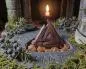 Preview: Valknut aus Holz gefertigt