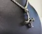 Preview: Wolf Cross Pendant Stainless Steel | Nordic Jewelry