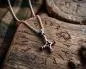 Preview: Wolf Cross Pendant Stainless Steel | Nordic Jewelry