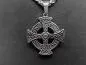Mobile Preview: Celtic Cross with Knots: Stainless Steel Jewelry