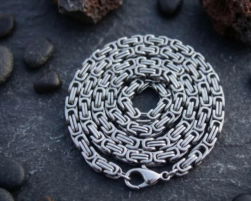 Byzantine chain 8mm x 55cm