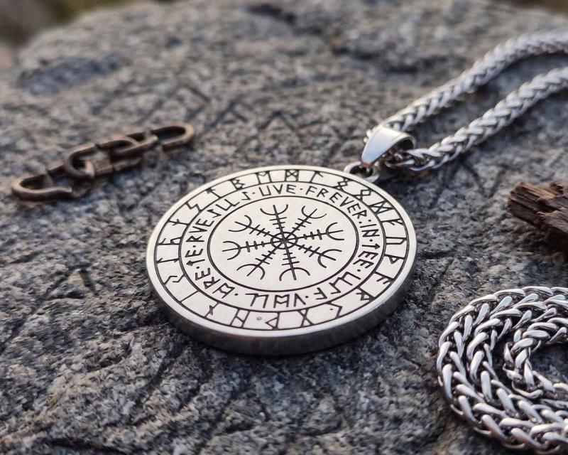 Thorshammer Mjölnir Anhänger aus Edelstahl