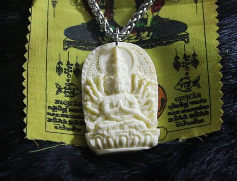Bodhisattva 2 Bone Pendant