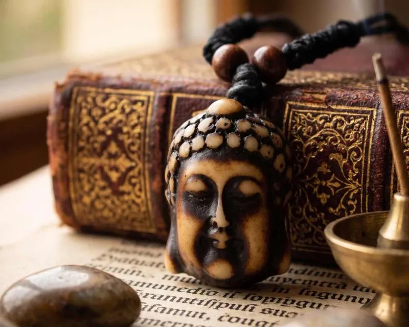 Buddha Kopf Anhänger