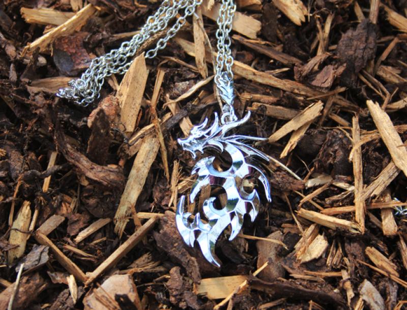 Edelstahl Tribal - Drache