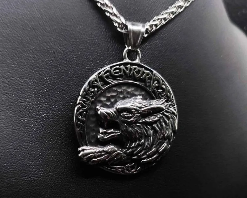 Fenriswolf Fenrir stainless steel pendant Fenriswolf Fenrir stainless steel pendant