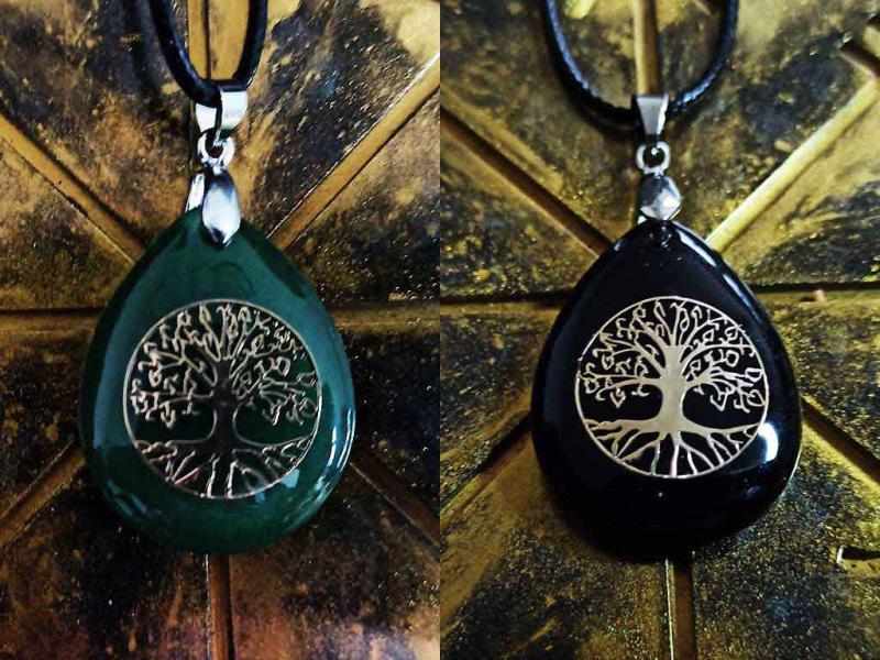 Lebensbaum grüner Aventurin