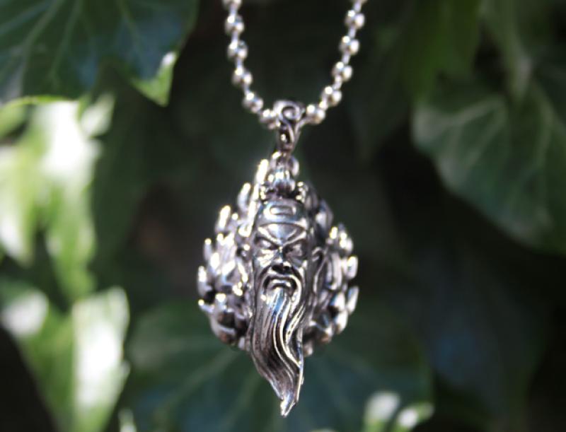 General Guan Yu head pendant