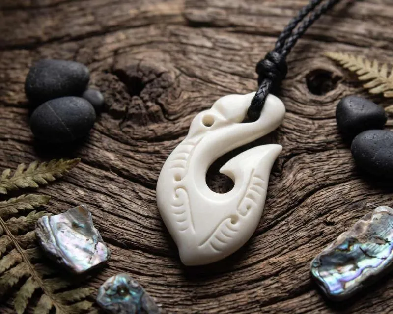 Maori bone pendant