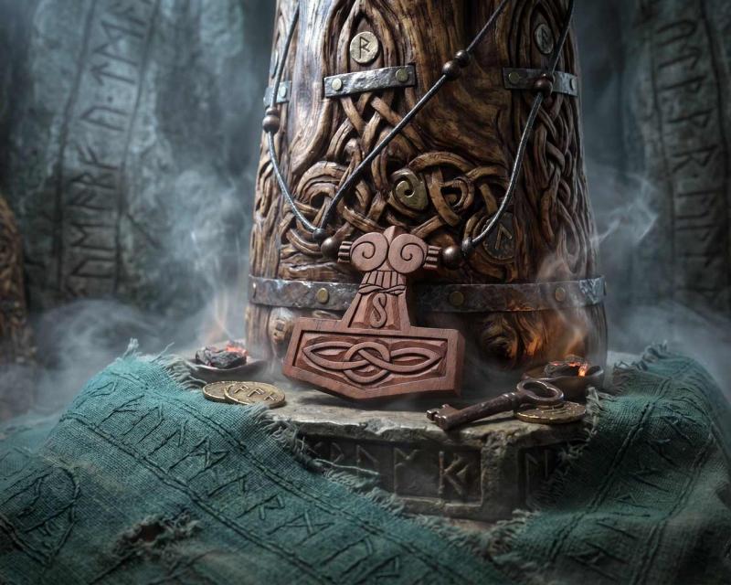Thor's hammer, Mjölnir,