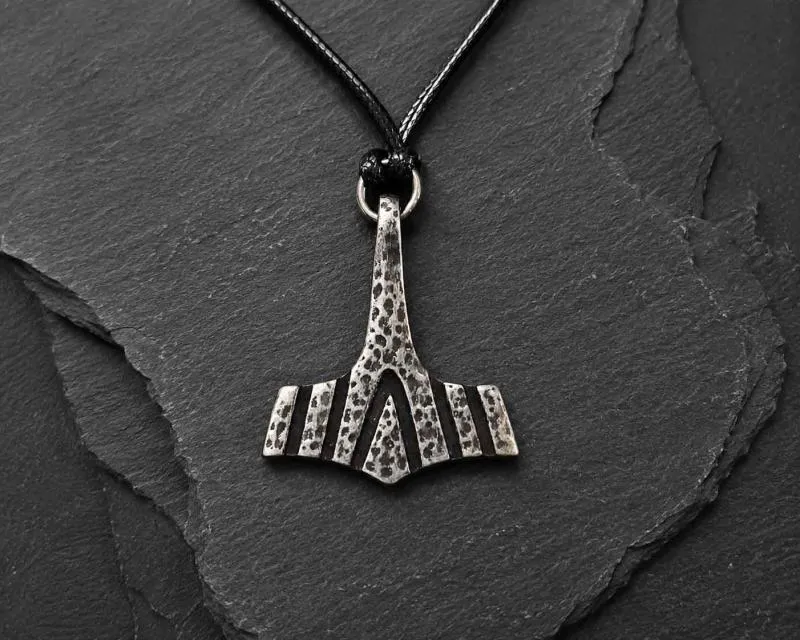Forged Mjölnir Pendant