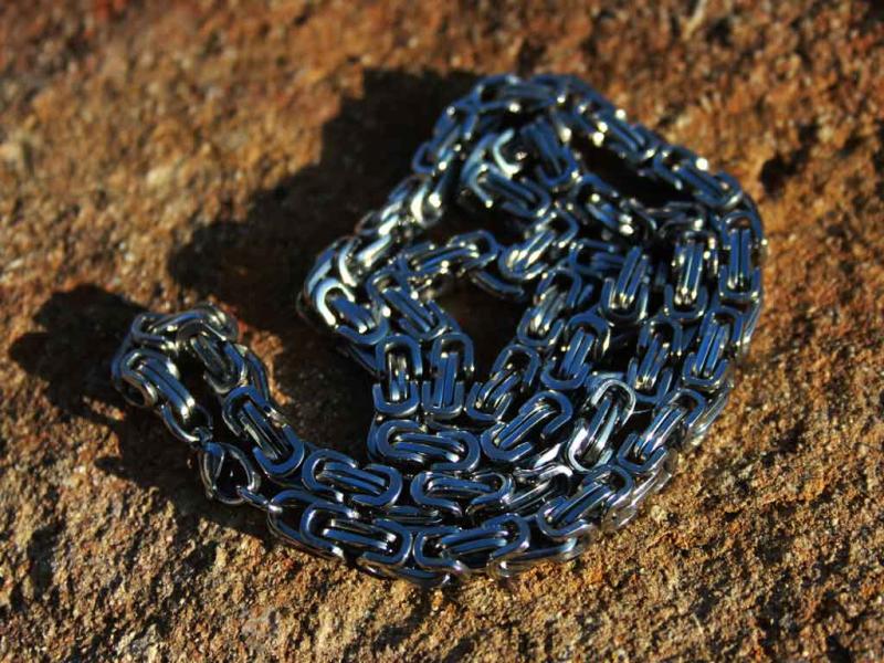Byzantine chain 6mm x 50cm