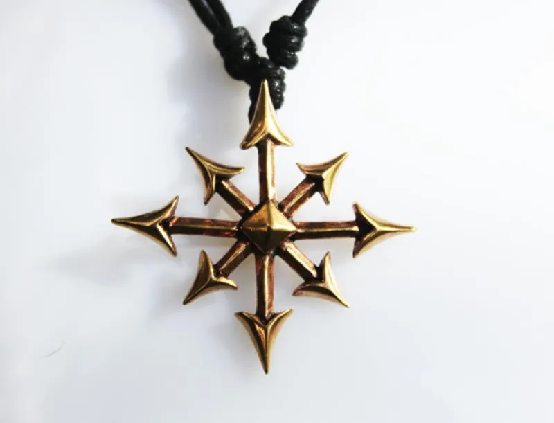 Chaos star in bronze