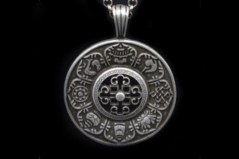 Tibetanisches Buddhistisches Glücks Amulett