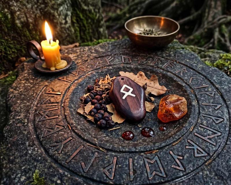 Holz Rune Othala