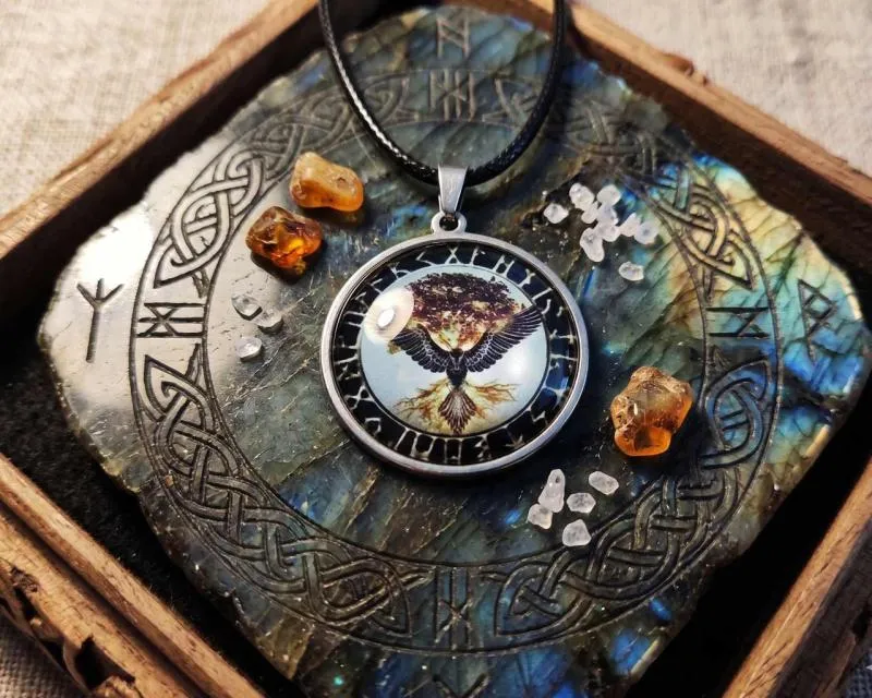 Amulett Weltenbaum, Yggdrasil,