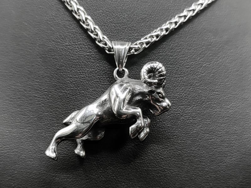 Majestic 3D Aries Pendant