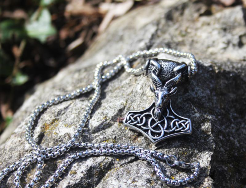 Stainless steel Capricorn Thor Hammer