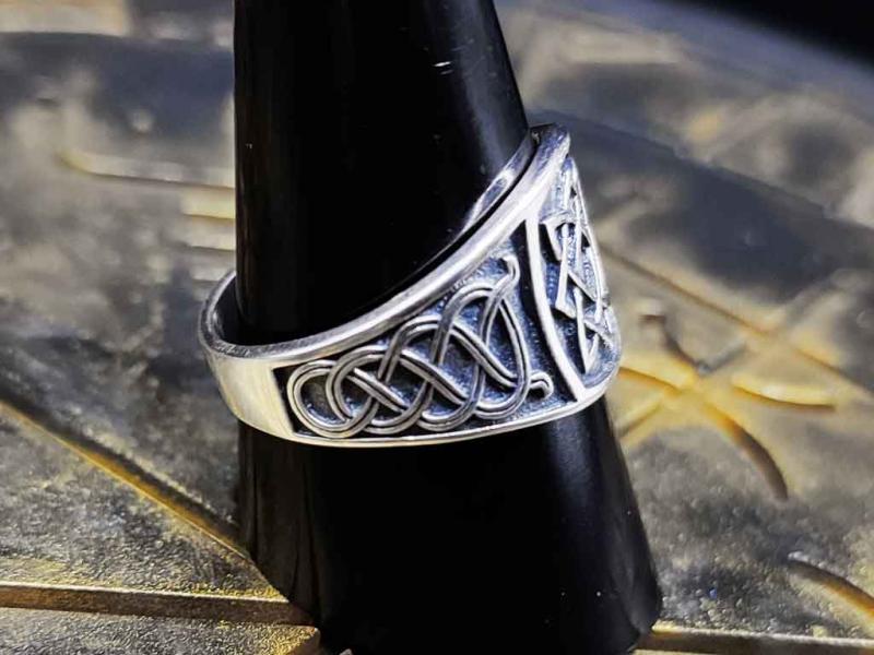 Silver Ring Star of Rus