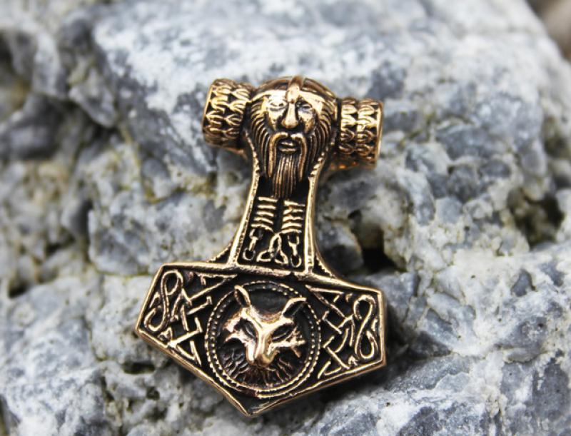 Bronze Thor Hammer Thor - Fuchs