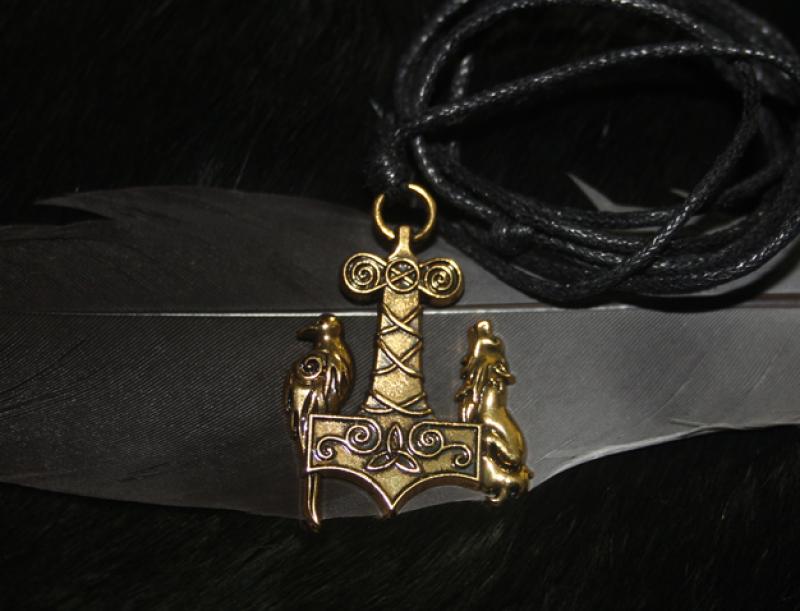 Thorhammer -Rabe -Wolf