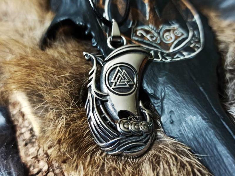 Viking Valknut boat