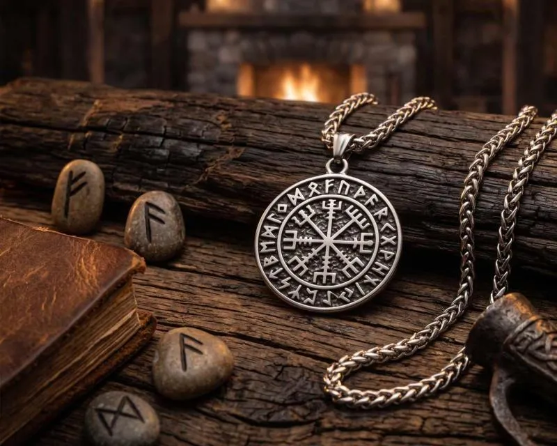 Runenkreis Runenkompass Vegvisir