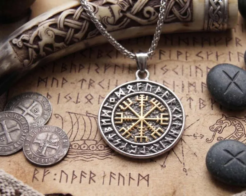 Runenkreis Runenkompass Vegvisir