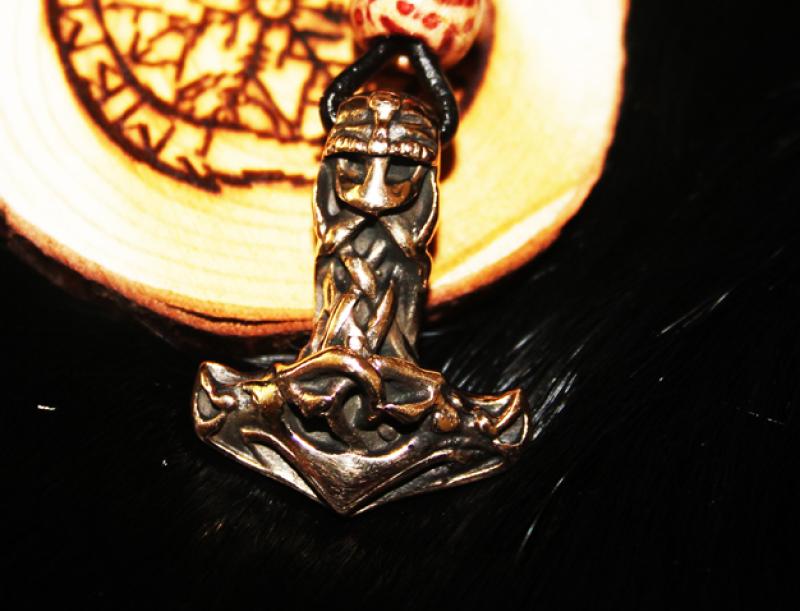 Thorhammer Viking Bronze
