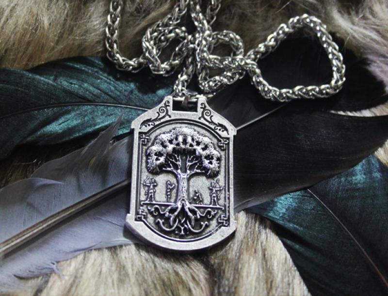 Yggdrasil Wolf Anhänger