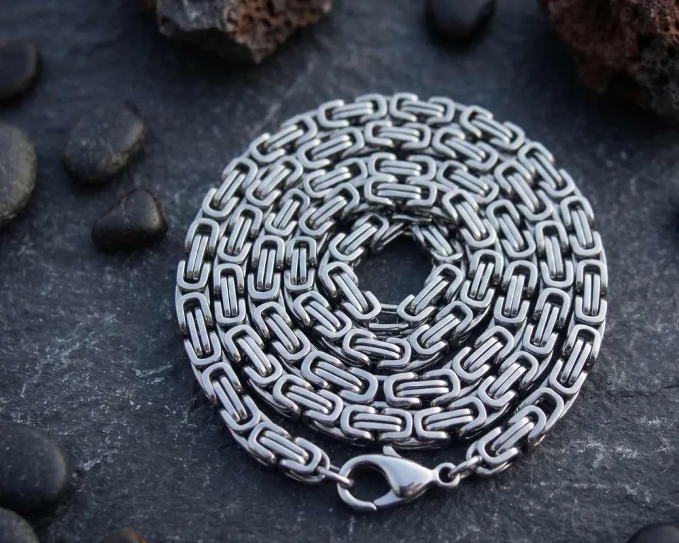 Byzantine chain 8mm x 55cm