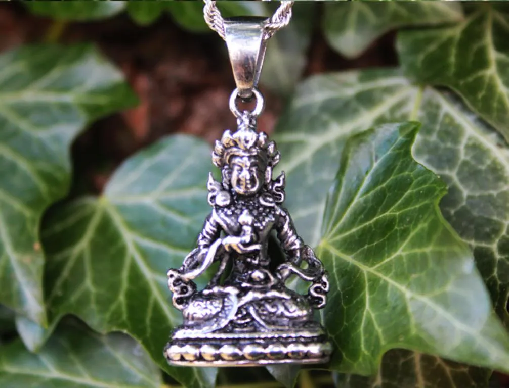 Bodhisattva 316L stainless steel pendant