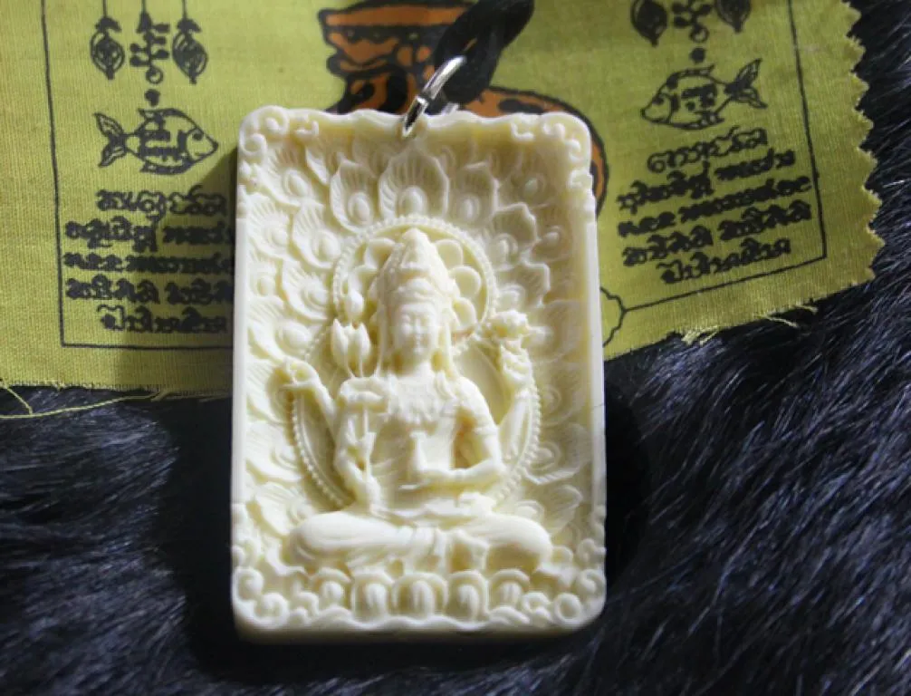 Bodhisattva 3 Knochenanhänger