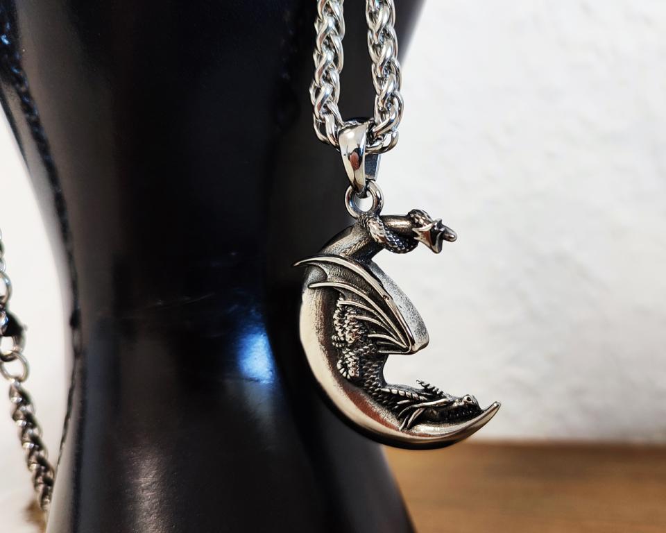 Mystical Moon & Dragon