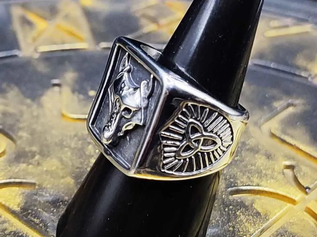 Stainless steel ring Fenrir the wolf Stainless steel ring Fenrir the wolf