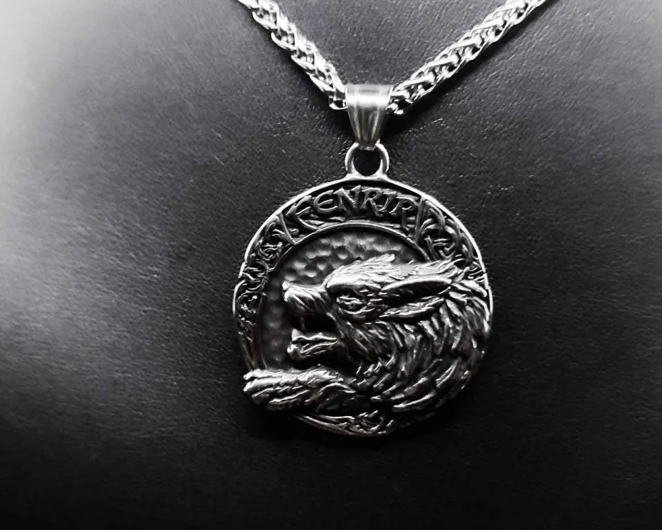 Fenriswolf Fenrir stainless steel pendant Fenriswolf Fenrir stainless steel pendant