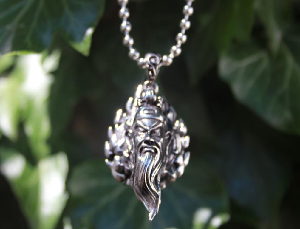General Guan Yu head pendant