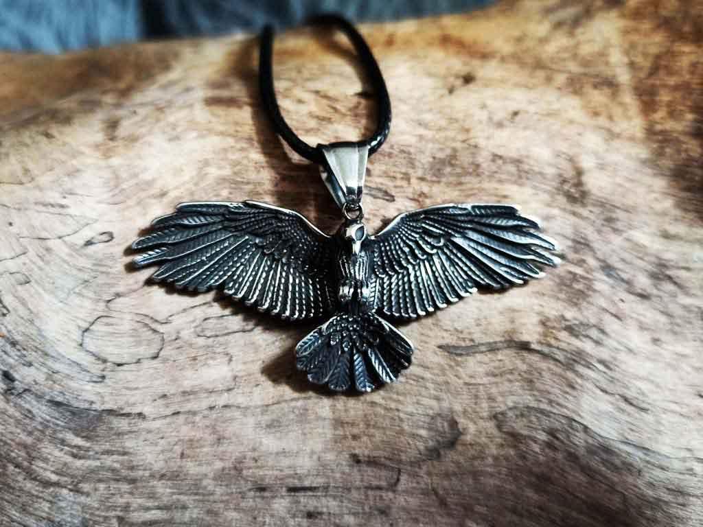 Edelstahl Rabe Hugin