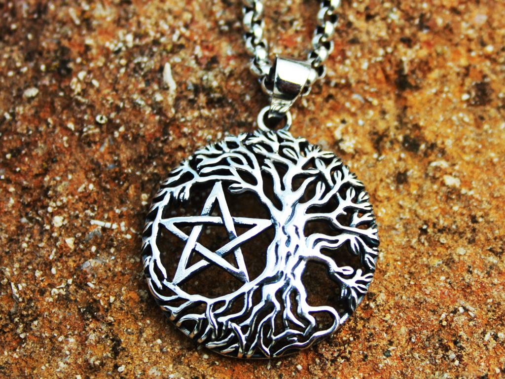 Lebensbaum mit Pentagramm