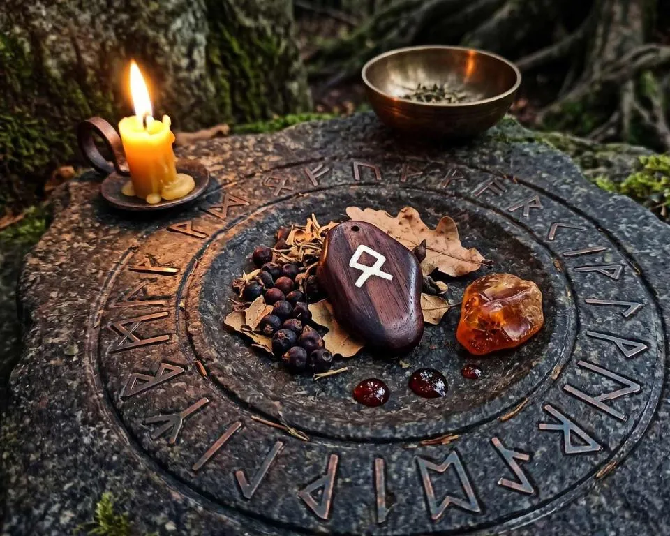 Holz Rune Othala