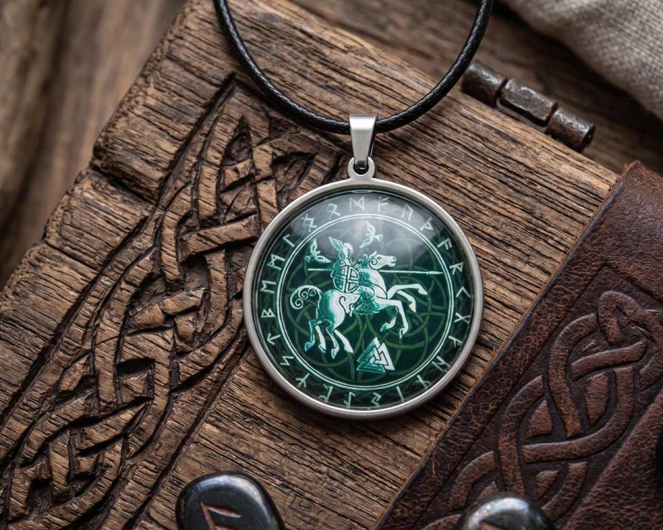 Odin auf Sleipnir